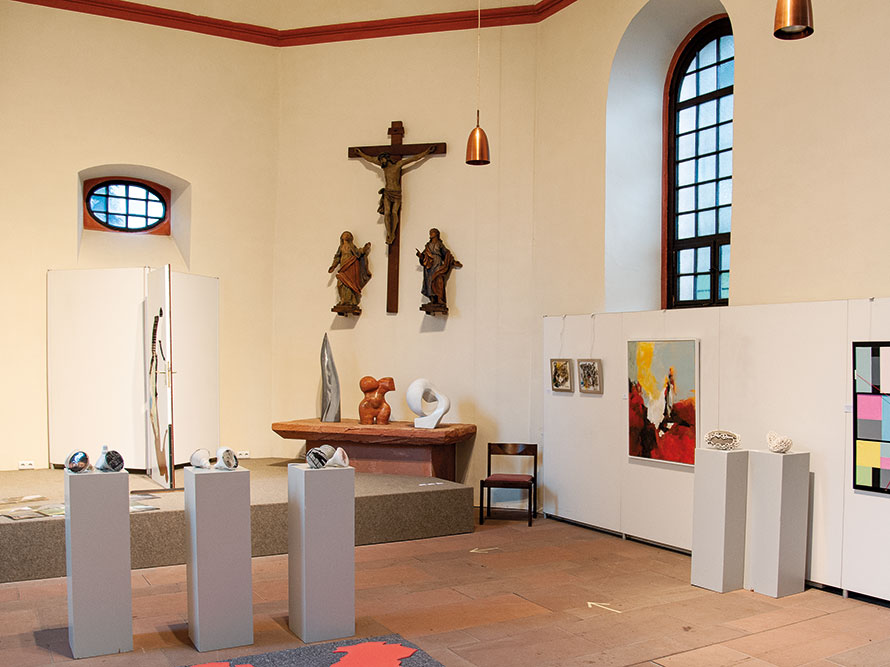 Ausstellung in Kirche Eppstein-Hornau